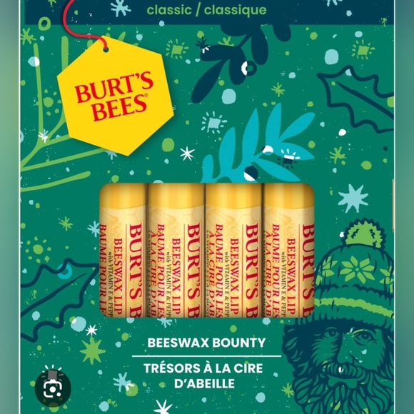 🌸 Burt's Bees Beeswax Lip Balm 4 Pack NIB / NWT - Picture 3 of 11
